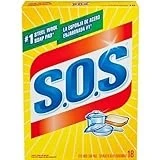 S.O.S. Steel Wool Soap Pads 10 pads