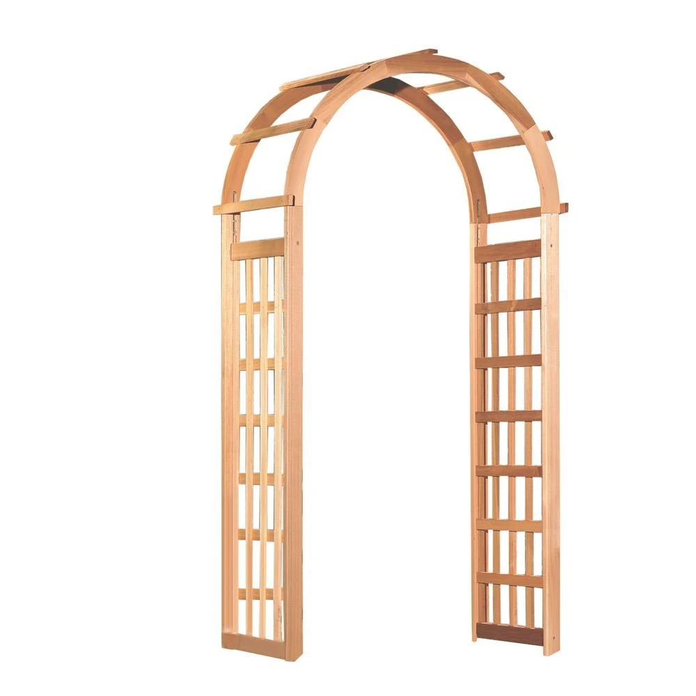 Glendale Cedar Arbor 86 X 41 In. Outdoor Trellis Brown/tan 820.3204
