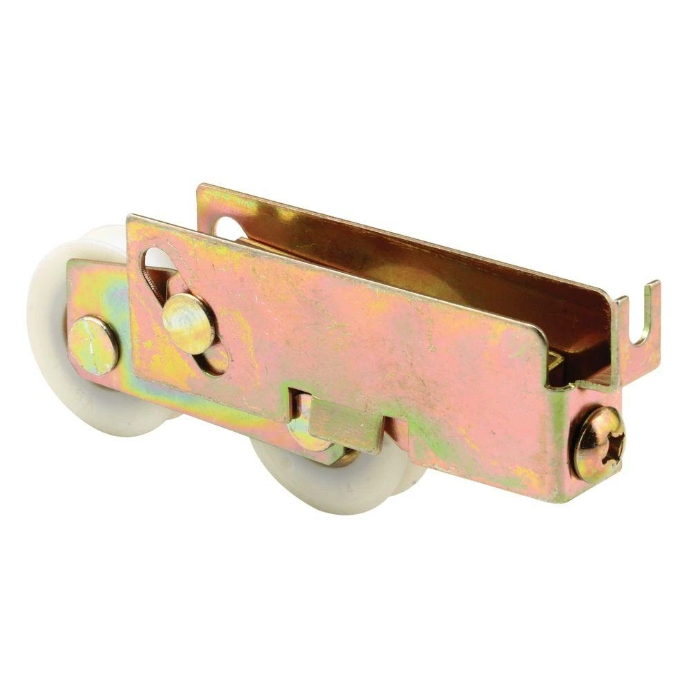 1-1/4 In. Nylon Ball Bearing Sliding Door Tandem Roller Assembly D 1852