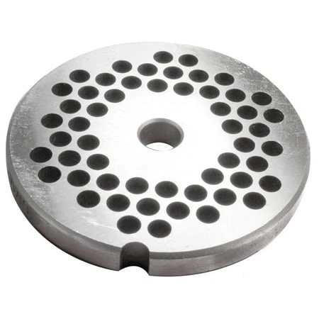 Stainless Steel Grinder Plate - #8 - 1/4" And 3/8" Sizes