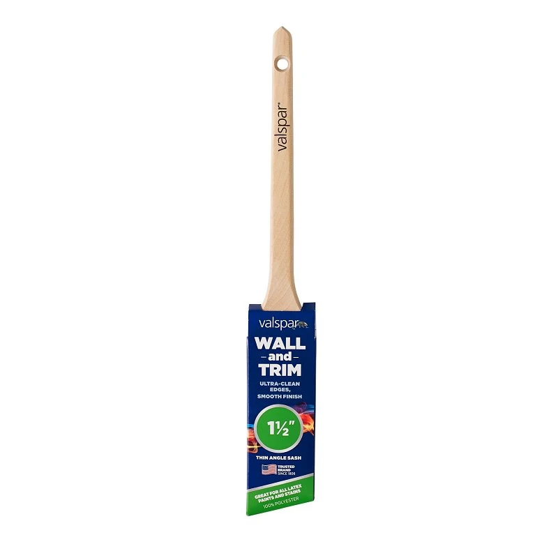 Polyester Angle 1.5-inch Paint Brush For Precision Trimming