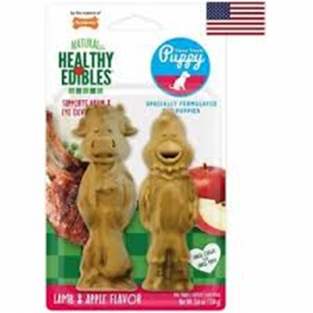 Healthy Edibles Puppy Chew Treats For Large Breed Puppies - Farm Friends Chews