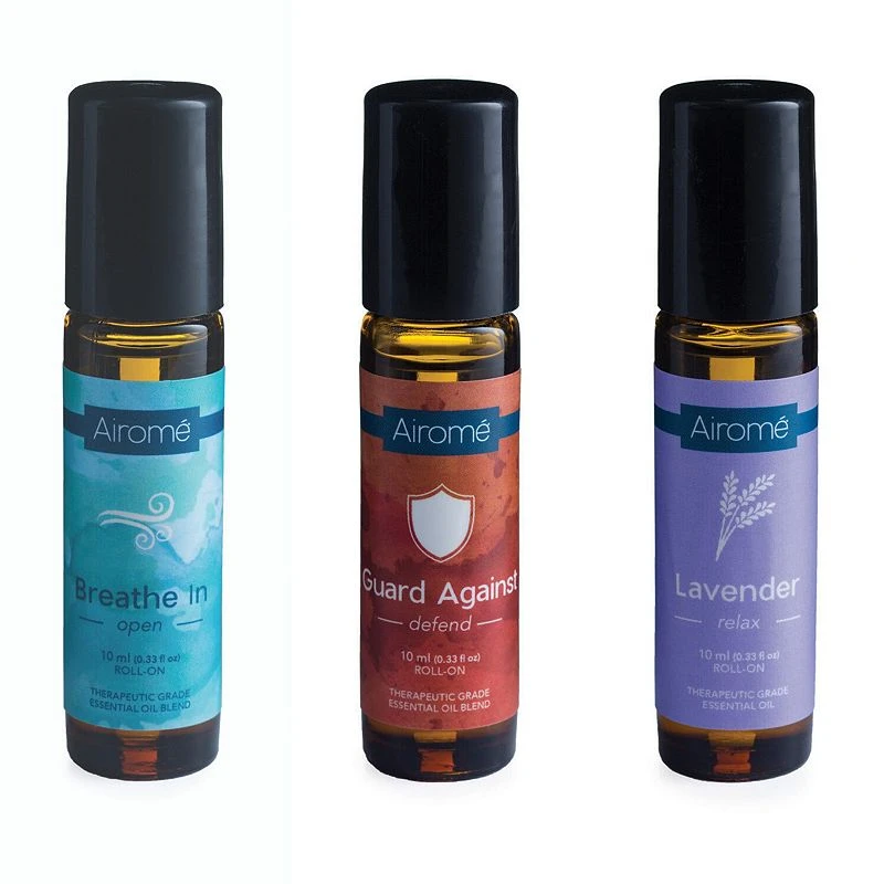 Lavender, Breathe In & Guard Against Roll-on Essential Oils 3-piece Set