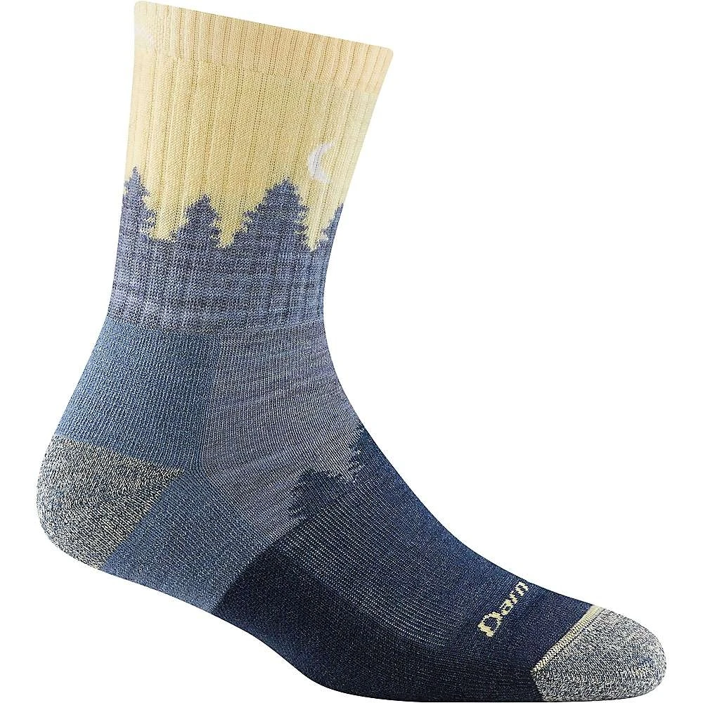 Women's Treeline Micro Crew Cushion Sock - Small - Light Denim