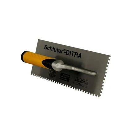 Ditra Trowel 11/64 X 11/64 Square Notch For Tile Installation