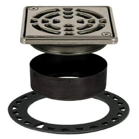 Kerdi-drain Grate Kit With 4 In. Stainless Steel Grate For Shower Drain Systems