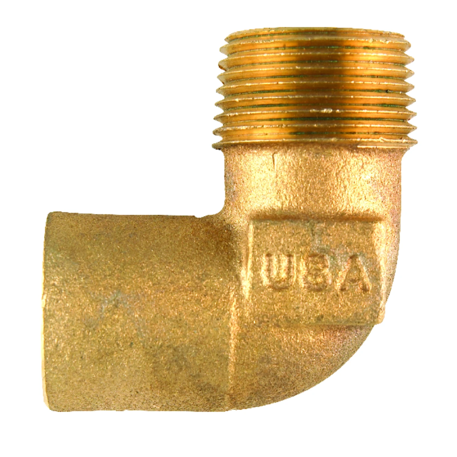 3/4 In. Sweat X 3/4 In. Mpt Brass 90 Degree Elbow, Lead-free, 1 Pk