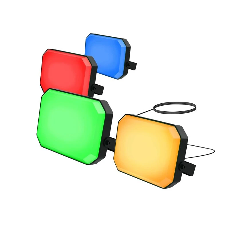 Feit E26 Smart-enabled Color Changing Led Floodlight Bulb 20w Equivalence 4 Pk