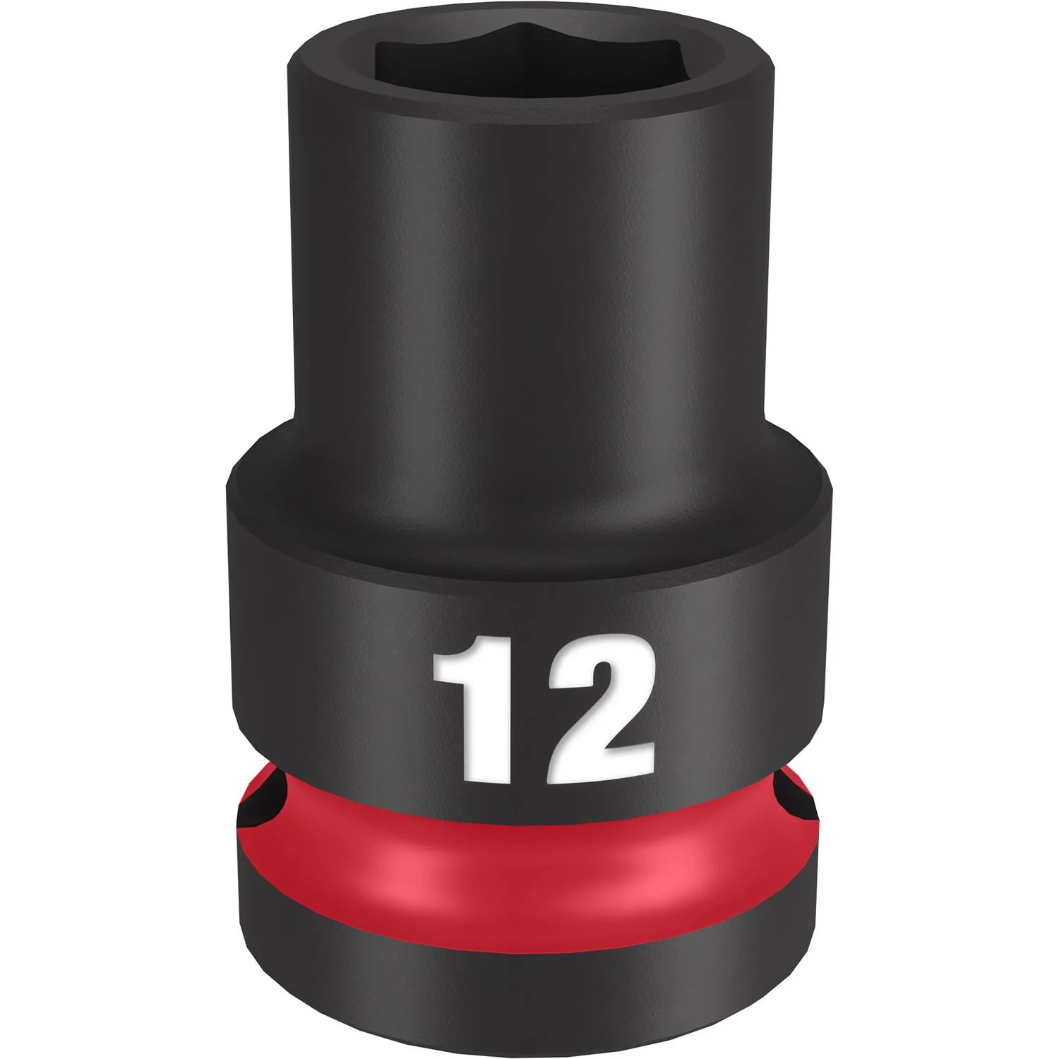 Shockwave 12 Mm X 1/2 In. Drive Metric/sae 6 Point Standard Impact Socket