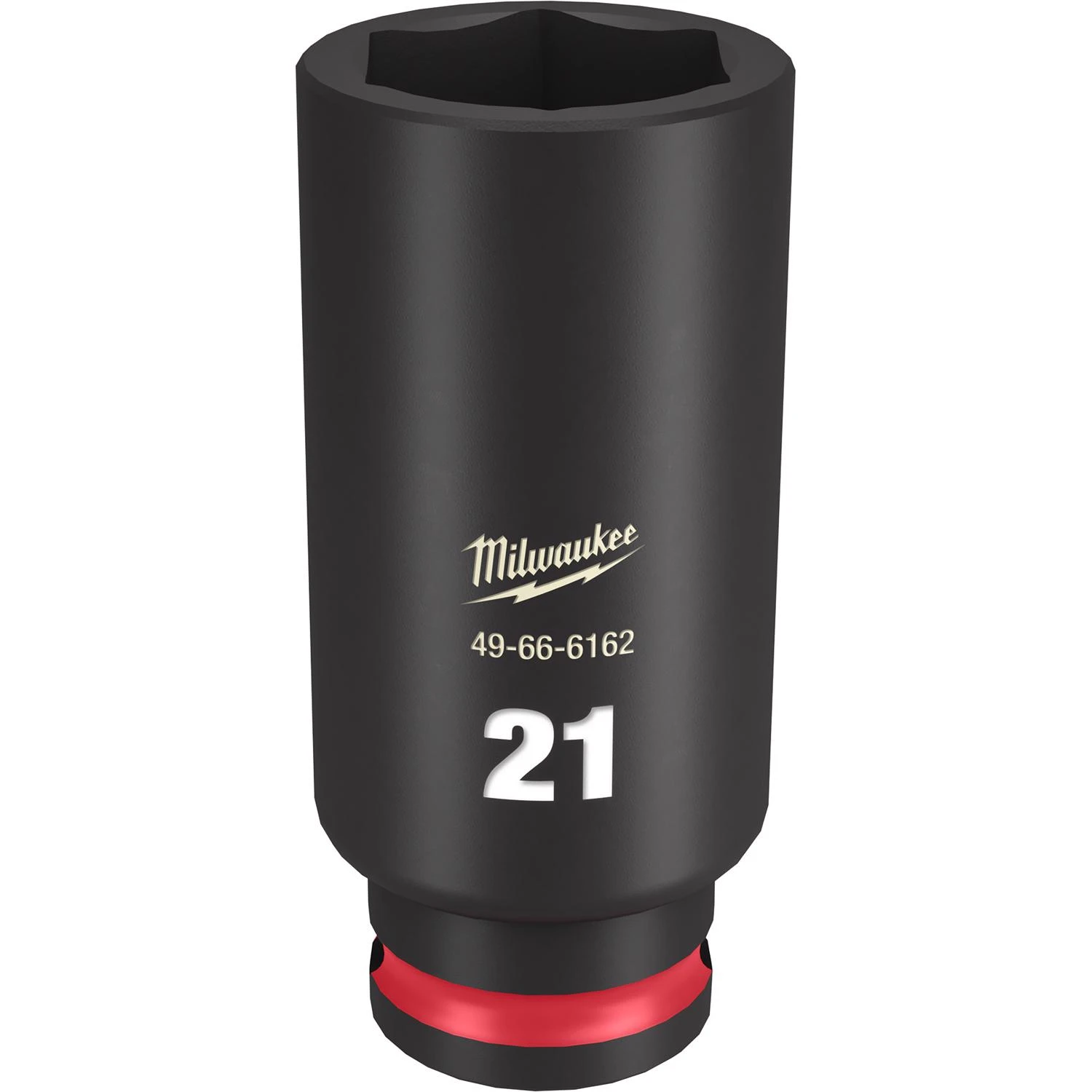 Shockwave 21 Mm X 3/8 In. Drive Metric/sae 6 Point Deep Impact Socket
