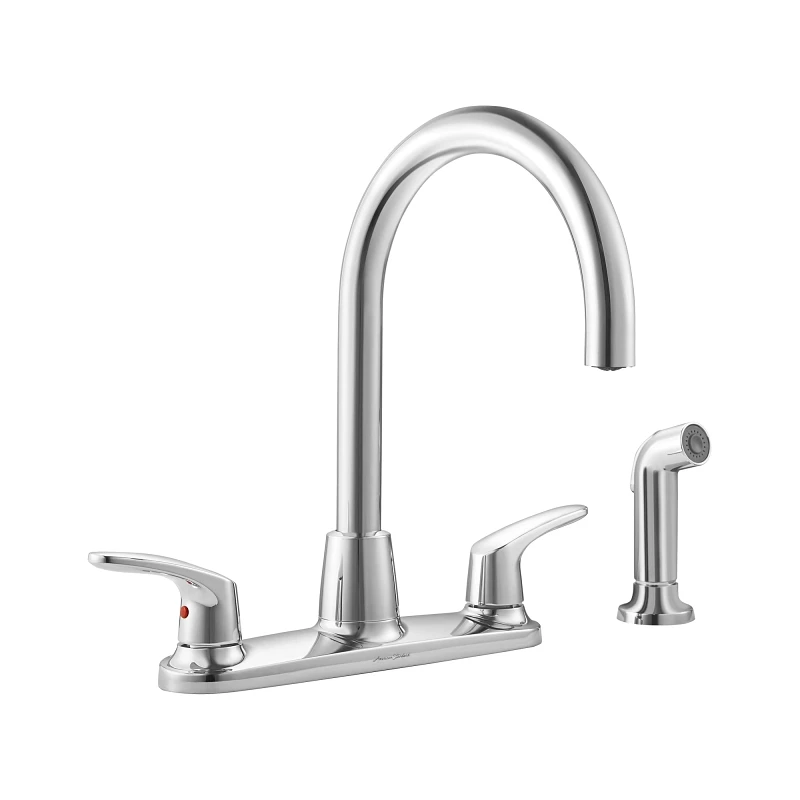 Colony Pro High-arc Kitchen Faucet With Side Sprayer In Polished Chrome - Model 7074551.002