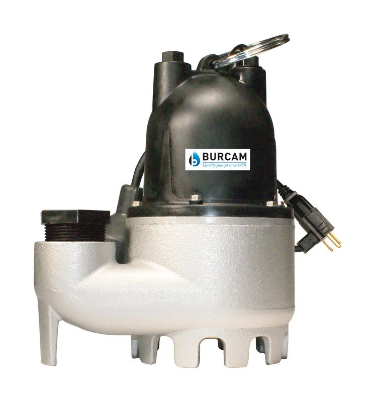 1/3 Hp 3,050 Gph Cast Iron Tethered Float Submersible Sump Pump Model 300608z
