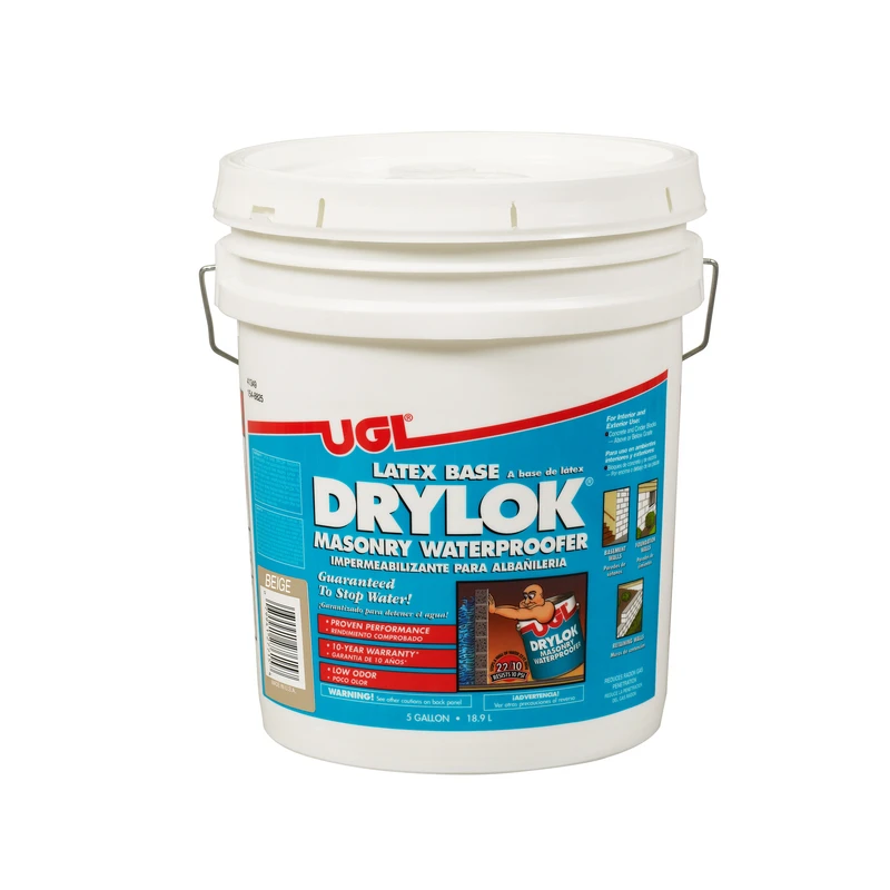 Drylok Flat Beige Tintable Latex Masonry Waterproof Sealer 5 Gallon