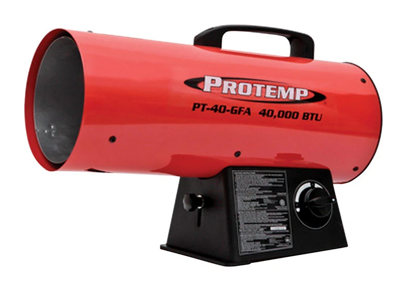 1000 Sq. Ft. Propane Fan Portable Heater 40000 Btu Model Pt-40-gfa