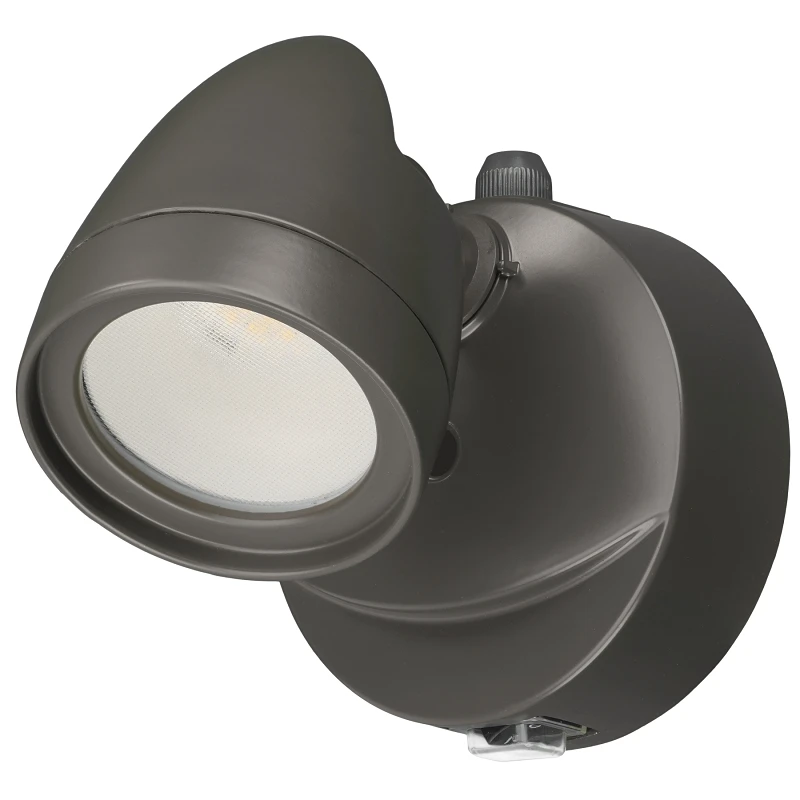 SECURITY LIGHT SNGL HD BRZ