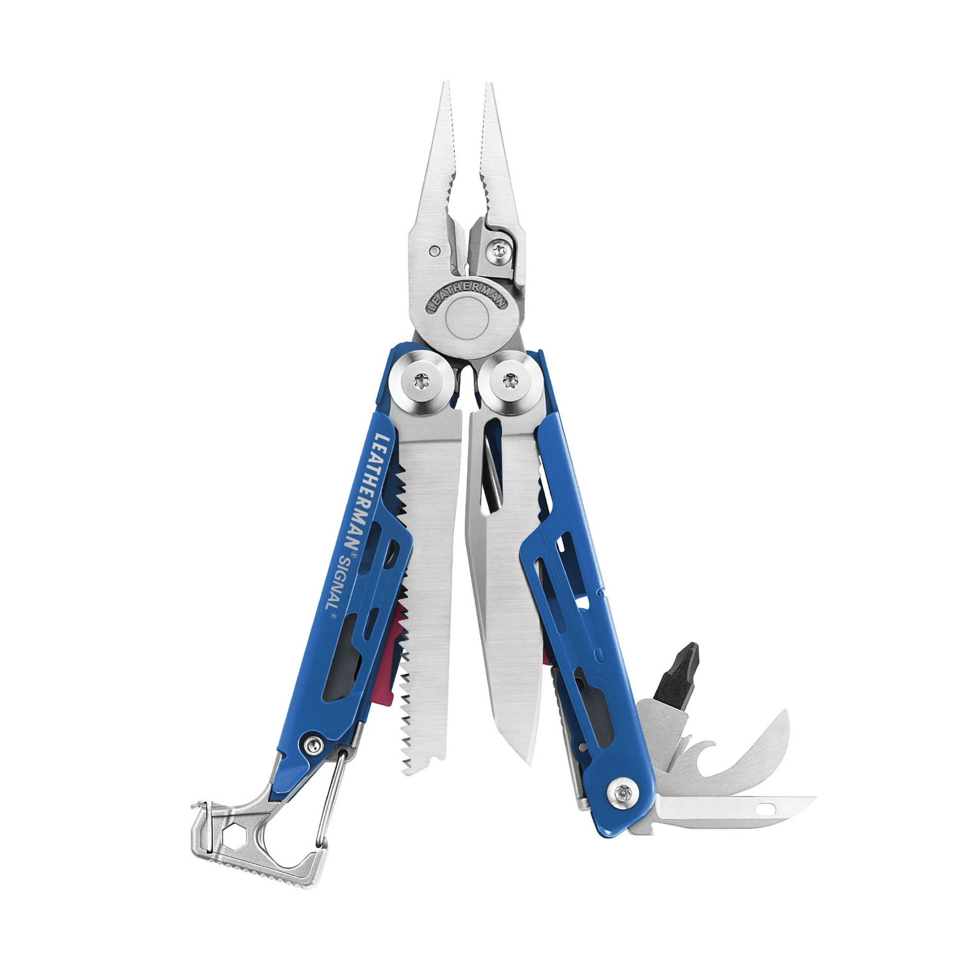 Signal® Multi-tool In Cobalt Blue With Nylon Sheath - 19 Tools