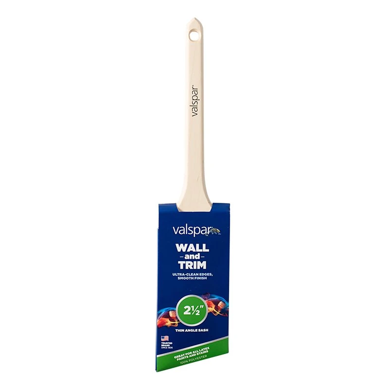 Polyester Angle 2.5-inch Paint Brush For Smooth Finishes