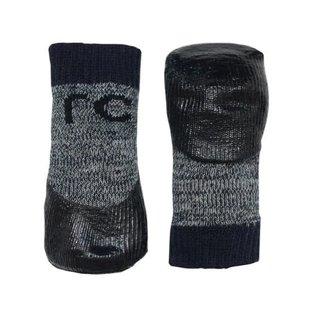 Sport Pawks Dog Socks - Charcoal Heather - Medium Size For Dogs