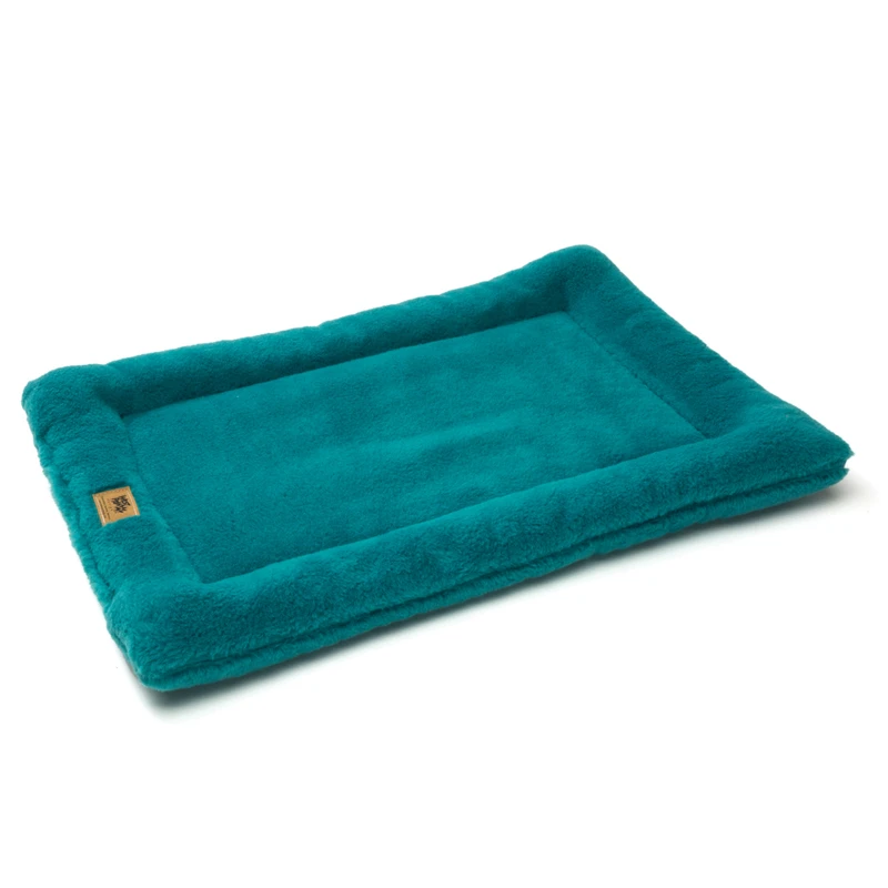 West Paw Montana Nap Aqua Pet Bed 24 In. W X 18 In. L Recycled Polyester