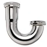 Sink Trap J Bend, 1 1/2 Inch, 22 Gauge, Plumb Pak Model Pp7cp