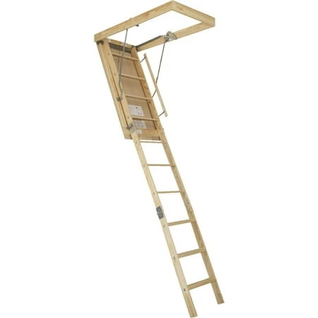 25x105 Fire Attic Stair With Louisville Ladder Windsor Fire Guard