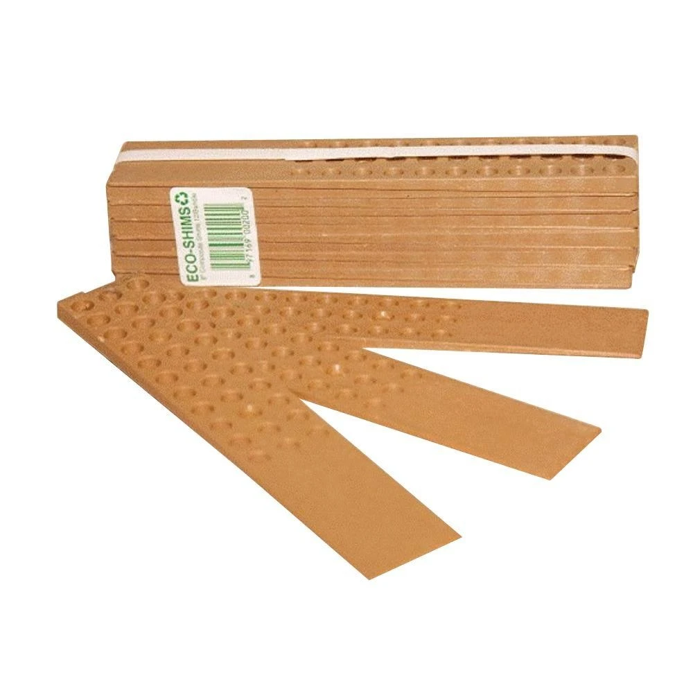 8 Inch Wood Composite Eco Shim - Durable And Versatile (12 Pieces)