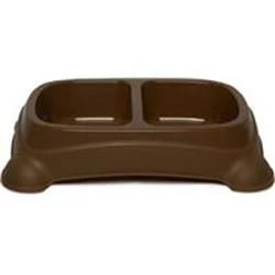 1320422 Large Double Diner Dish - 4 Cups For Dogs And Cats
