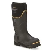 Men's Steel Toe Max Cold Conditions Protective Boots Black/yellow Size 12