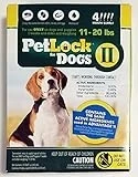 Petlock Ii Flea Treatment For Dogs 11-20 Pounds, 4 Month Supply