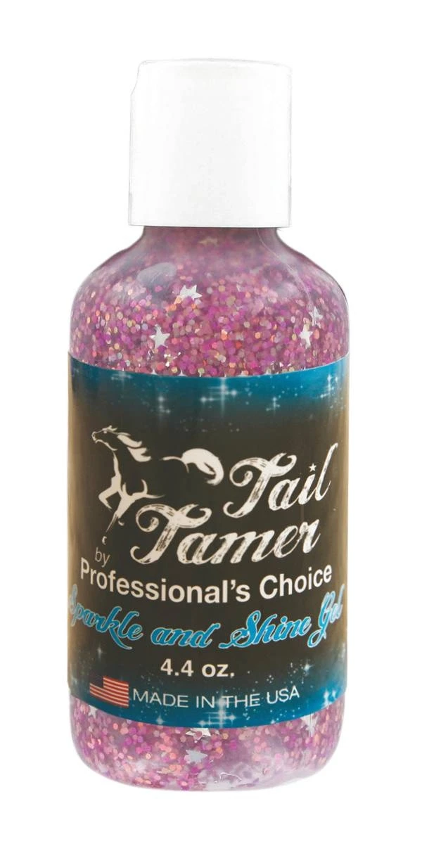 Tail Tamer Sparkle And Shine Gel Grooming Glitter 4 Oz Pink/purple
