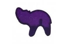 Squeezz Zoo Hippo Dog Toy, Small, Blue - Durable And Fun