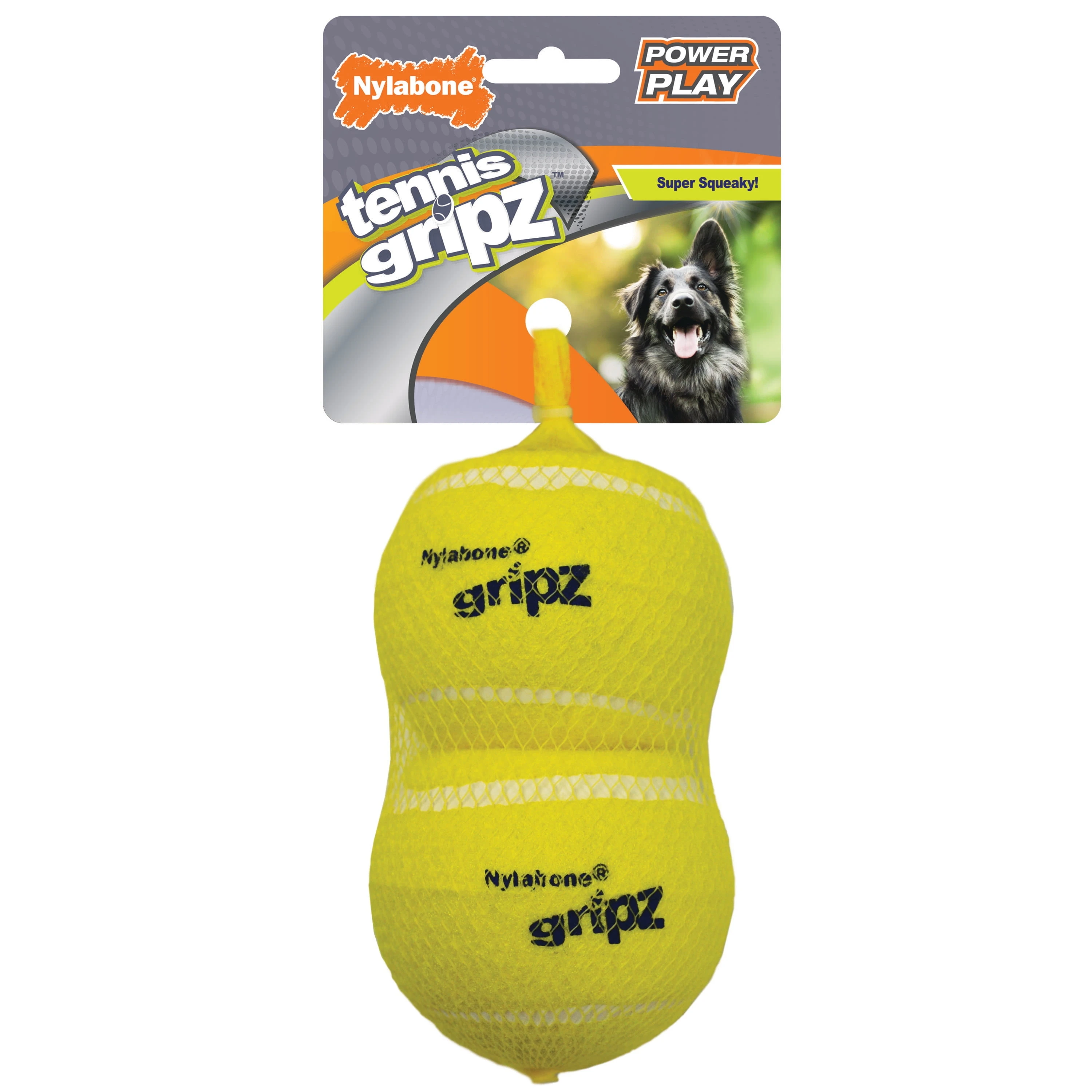 NYLABONE POWER PLAY 2PK LG BALLS