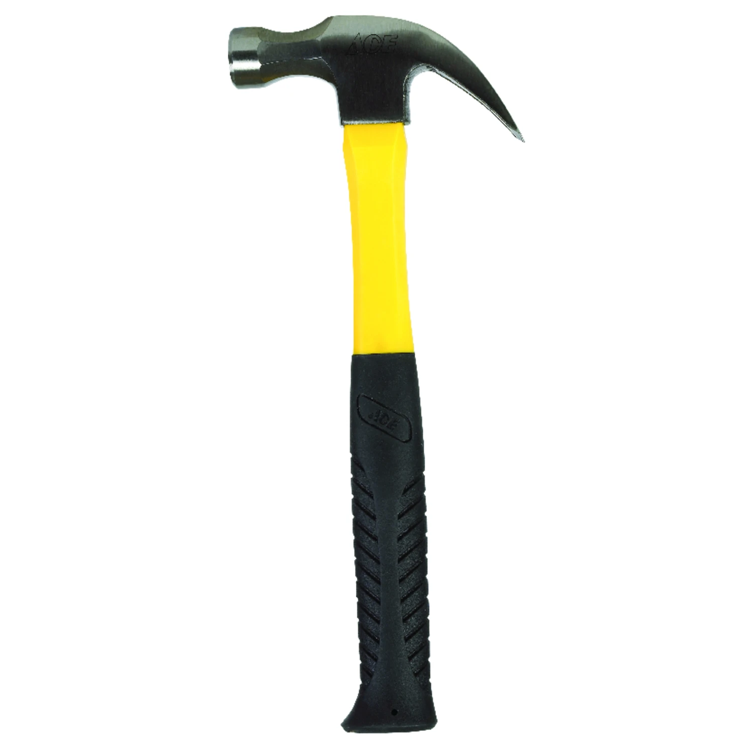 16 Oz Claw Hammer With Fiberglass Handle And Ergonomic Design 13.23 In.