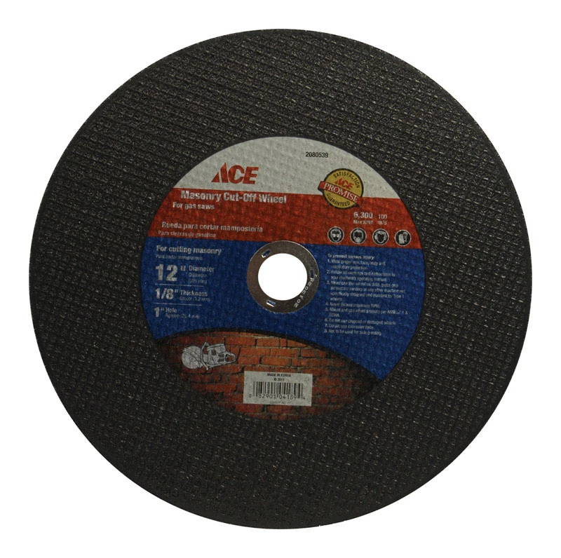 12 In. Metal/steel Masonry Cut-off Blade 0.125 In. X 1 In. Model 9670-002