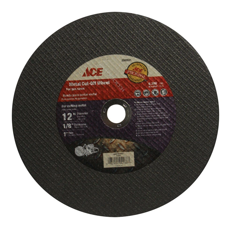 12 Inch Metal Cut-off Blade For Gas Powered Saws - Model 9671-002