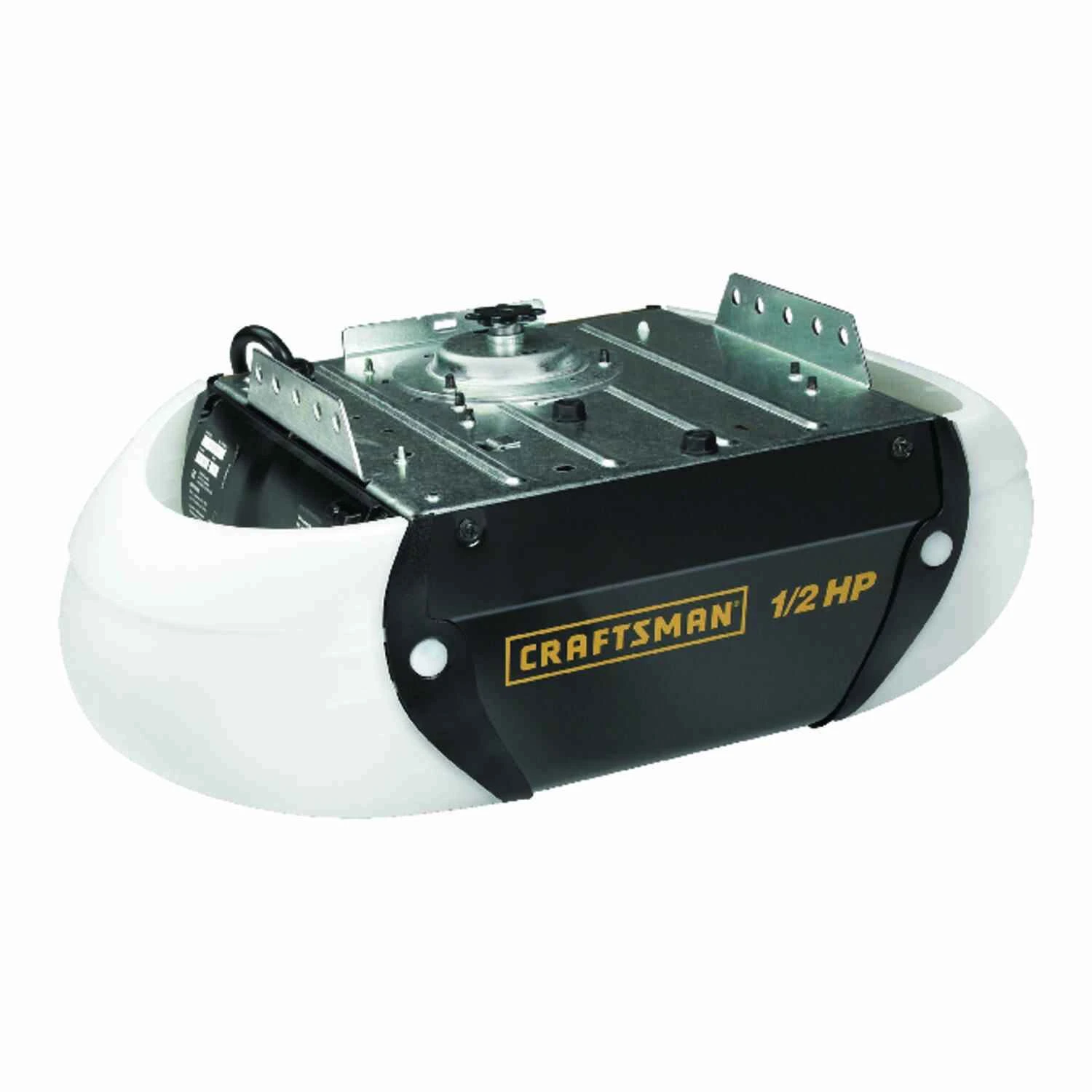 1/2 Hp Chain Drive Garage Door Opener With Wifi Compatibility And Remotes