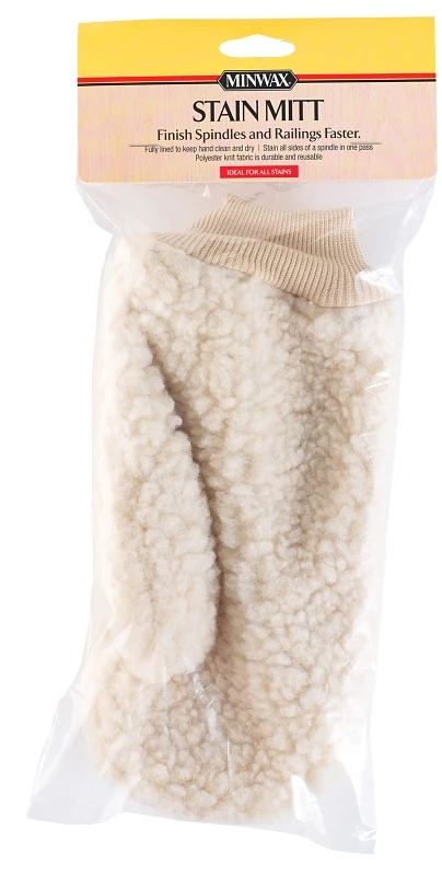 5-in X 5-in Lambskin Stain Applicator Pad For Smooth Finishes