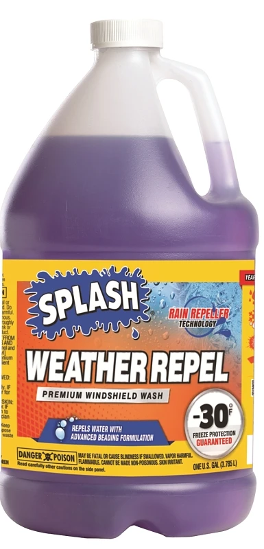 Weather Repel Windshield Washer Fluid -30 Degrees Fahrenheit 1 Gallon
