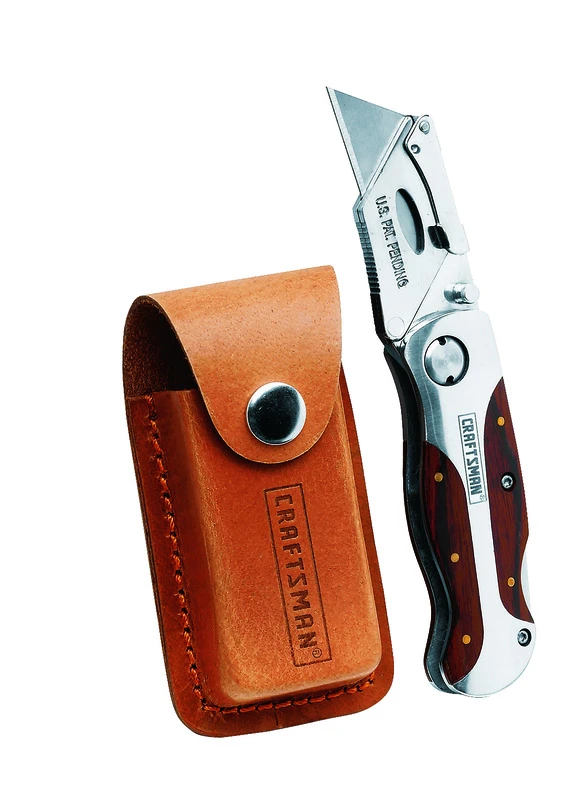Craftsman 4 in. Utility Knife Brown 1 pk