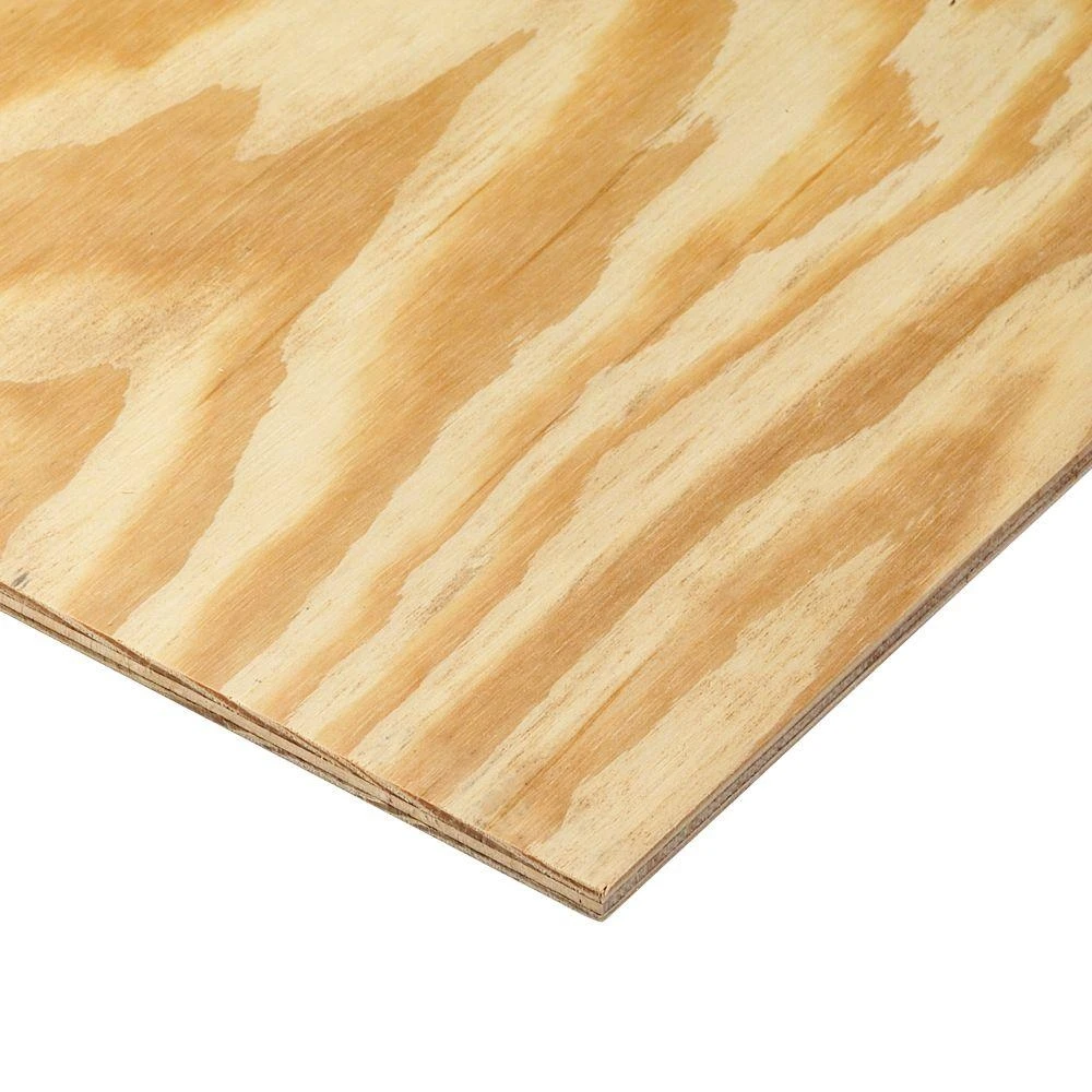 15/32 In. X 4 Ft. X 8 Ft. Pine Plywood Sheathing, 3-ply Construction