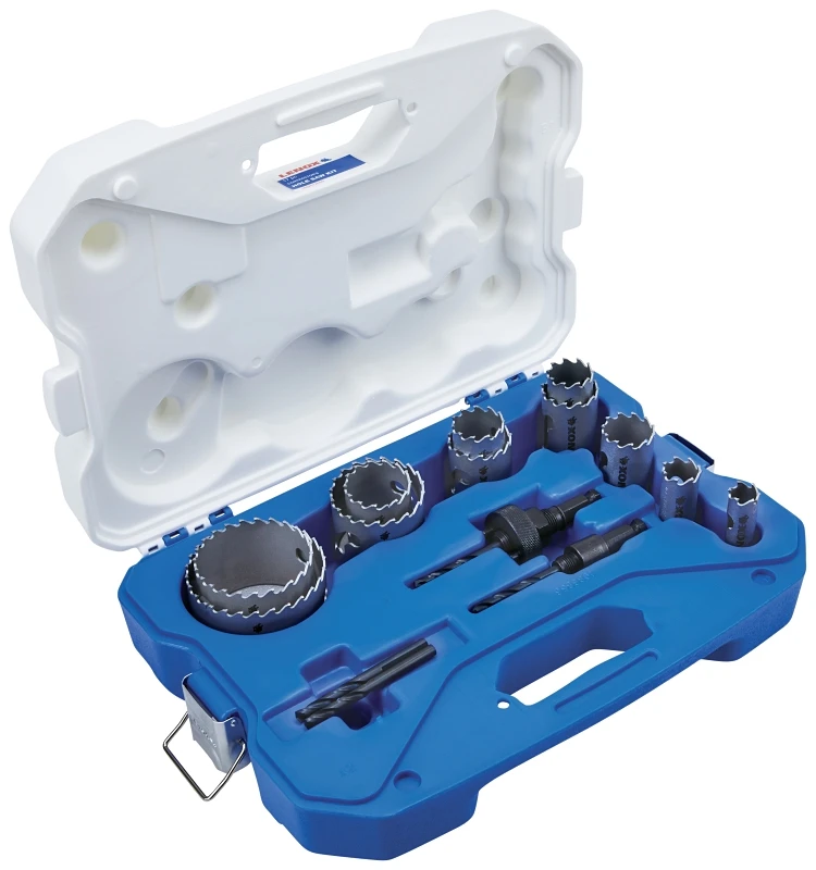 11 Piece Carbide-tip Hole Saw Kit With Case