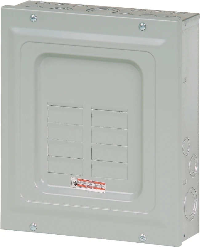 Br 125 Amp 6-space 12-circuit Indoor Main Lug Loadcenter With Surface Cover