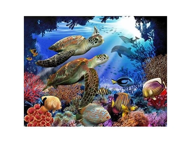 Underwater Fantasy 500 Piece Jigsaw Puzzle For Adults And Kids
