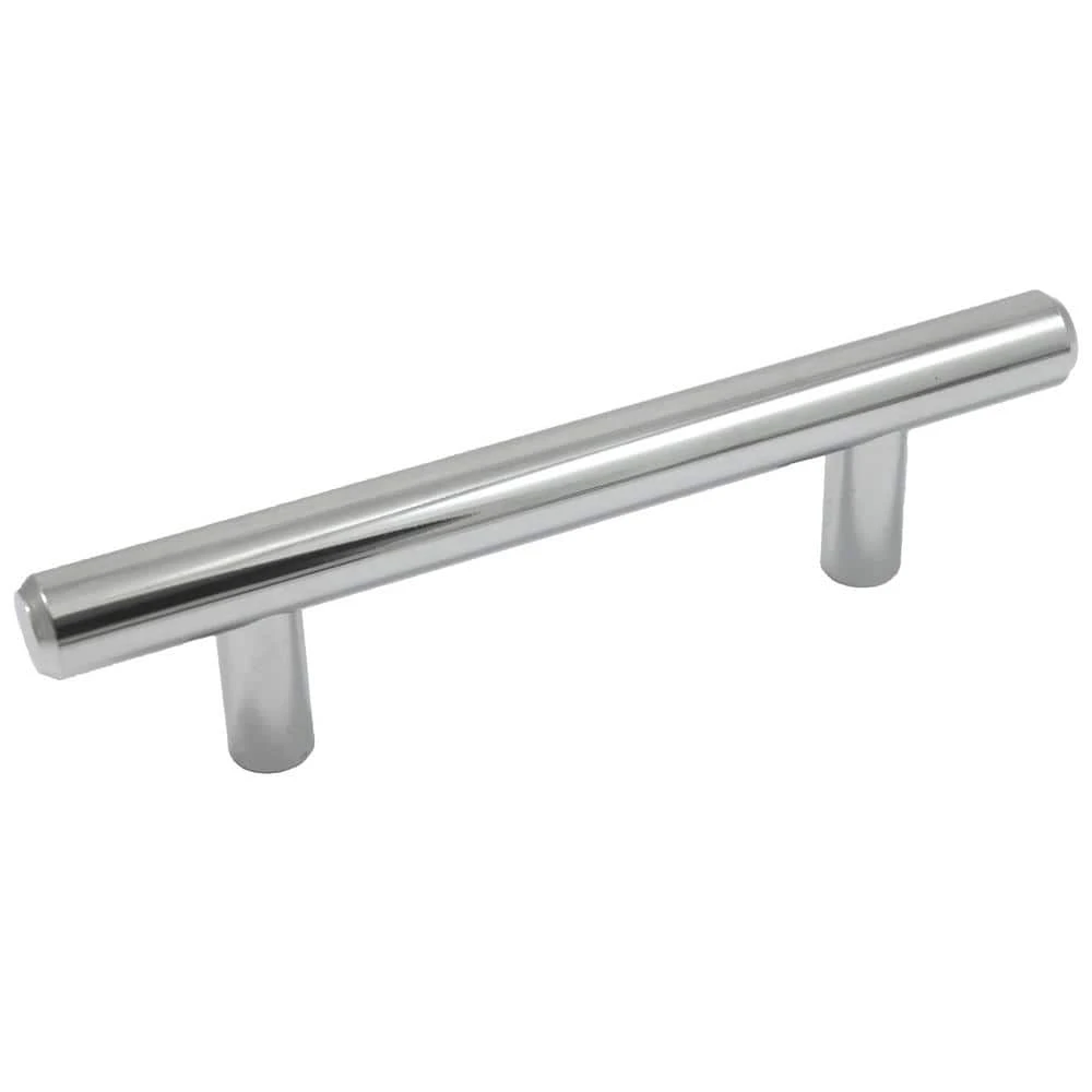 59920 Melrose 3 In. Polished Chrome T-bar Drawer Pull - Pack Of 5