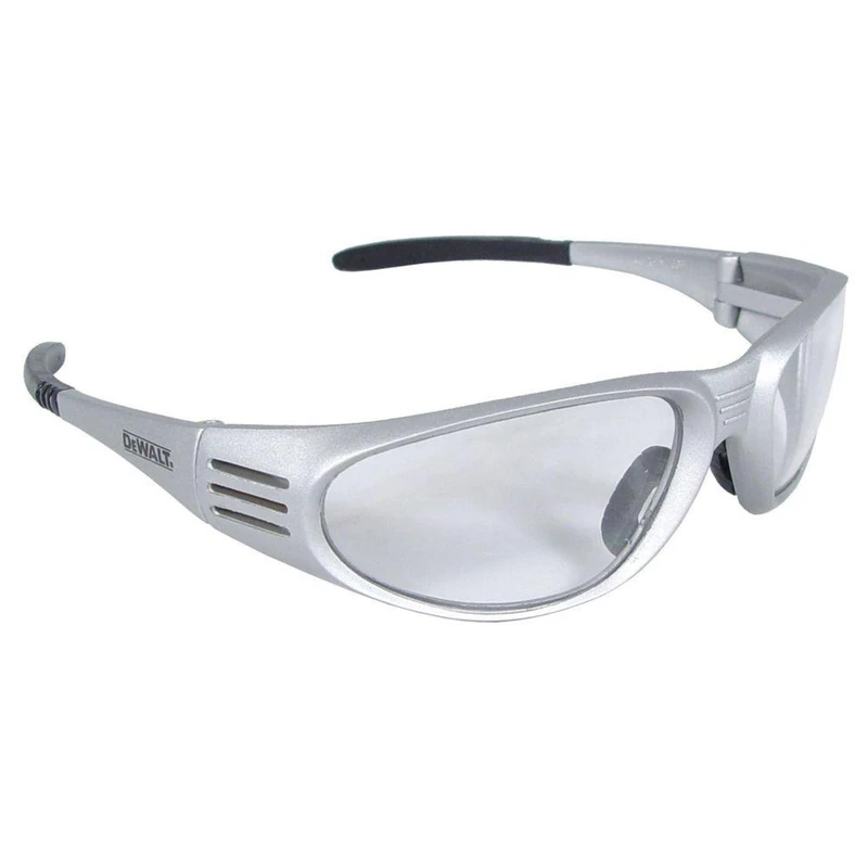 Ventilator Safety Glasses With Clear Lens And Silver Frame Model Dpg56-1c