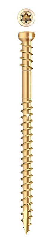 #9 X 3-1/8 In. Grk Fasteners Star Drive Trim Head Rt Composite Screws (348 Pk)
