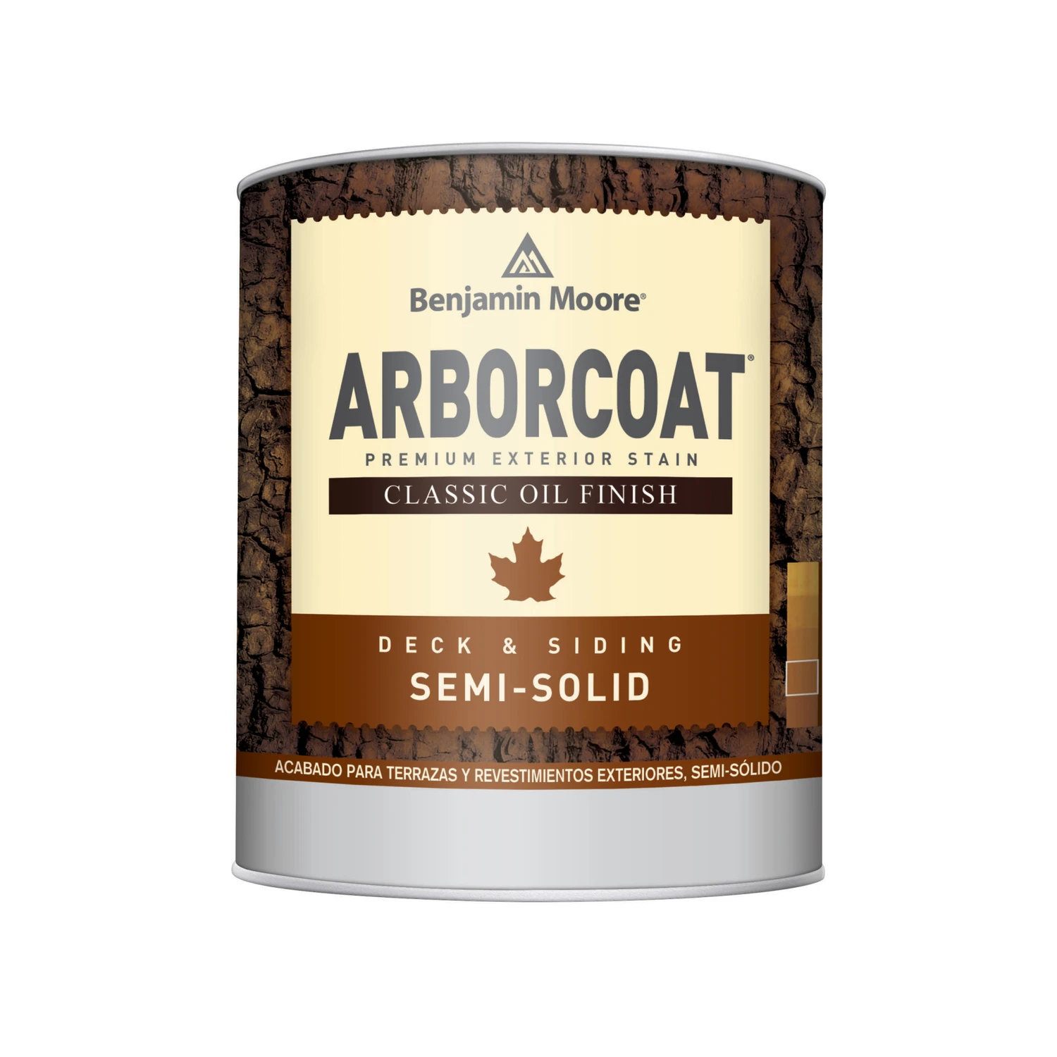 Arborcoat Semi-solid Tintable Flat Clear Tint Base Alkyd Deck And Siding Stain 1 Quart