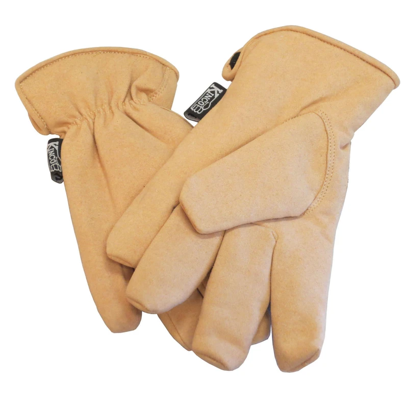 Women's Outdoor Leather Driver Work Gloves - Size Medium - 1 Pair