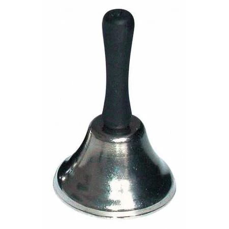 Call Bell In Silver And Black - Durable And Stylish Design