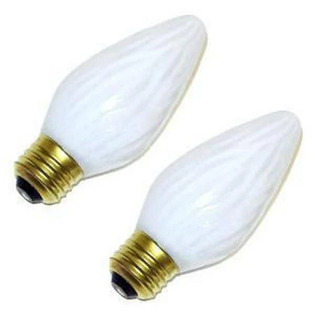 02768 40w F15 Decor Flame Tip Light Bulb E26 Medium Base 120v